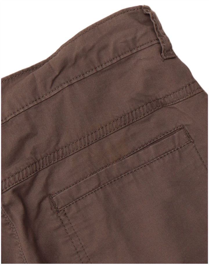 LEE Short cargo taille moyenne pour femme US 8 Medium W32 Gris Coton