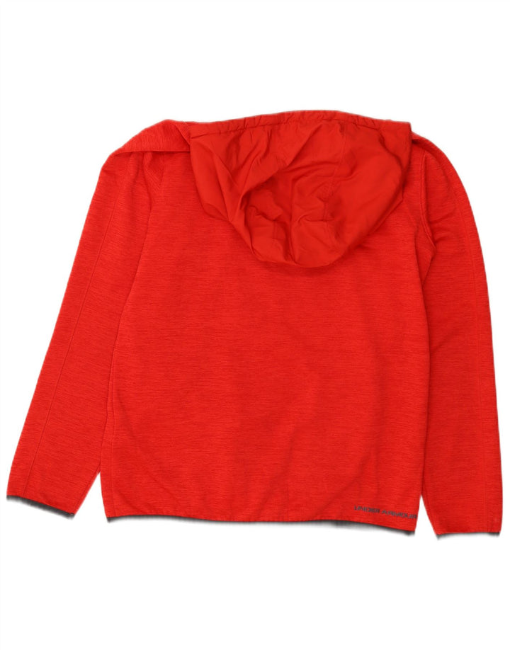 UNDER ARMOUR Pull à capuche garçon 13-14 ans XL Rouge Polyester