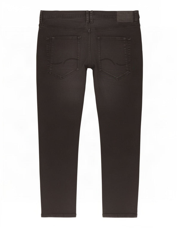 Jack & Jones Pantalon décontracté droit pour homme W38 L26 Noir Coton