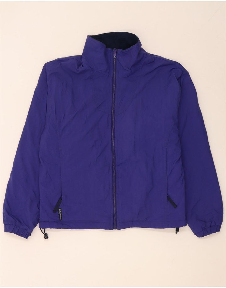 Columbia Veste réversible surdimensionnée pour femme UK 14 Vert moyen Colourblock