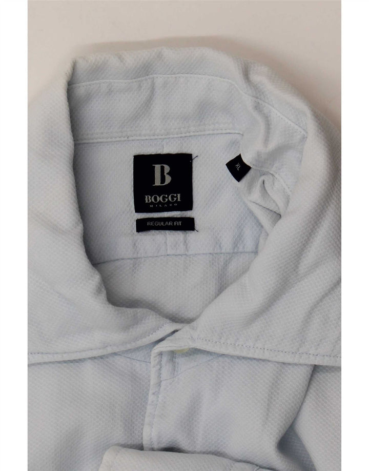 Boggi Chemise Homme XL Bleu