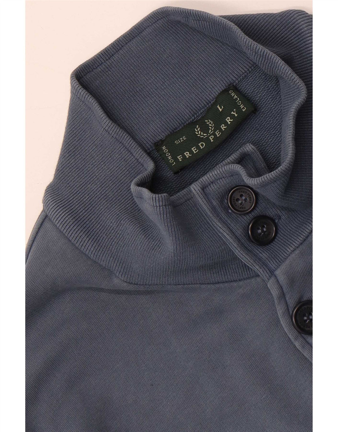 Fred Perry Veste de survêtement pour homme Taille L Bleu