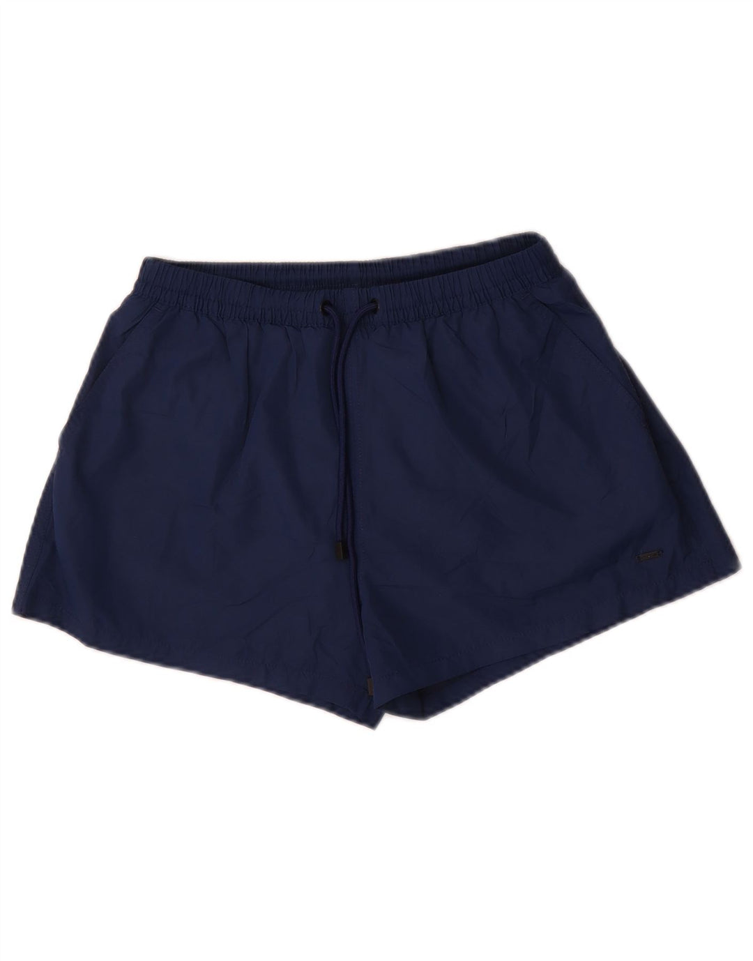 Short De Bain Zara Homme Bleu Marine Moyen