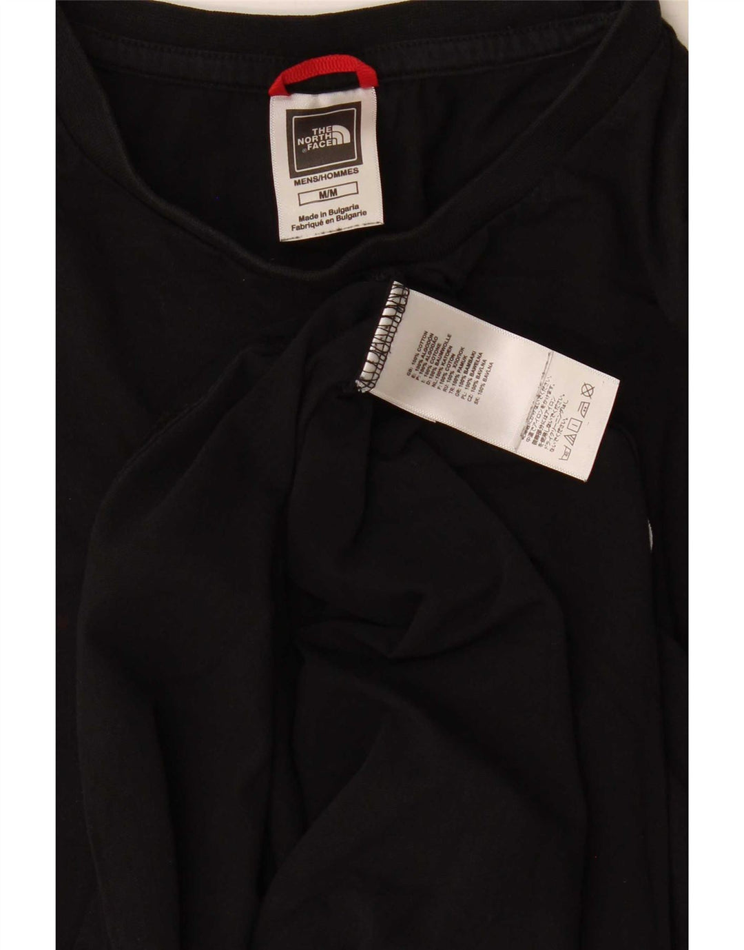 The North Face T-Shirt Homme Haut Noir Moyen Coton