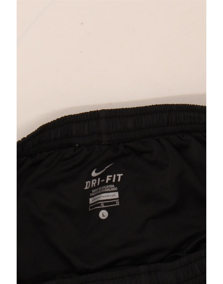 NIKE Short de sport Dri Fit pour femme UK 14 Large Noir