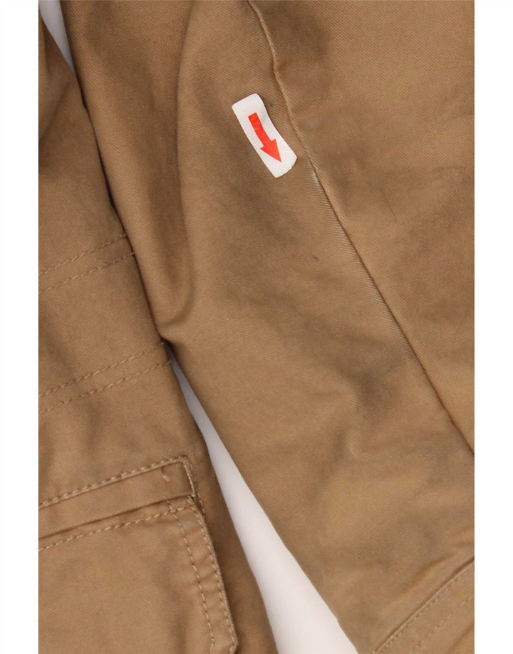 Weird Fish Veste utilitaire pour homme UK 36 Petit Marron
