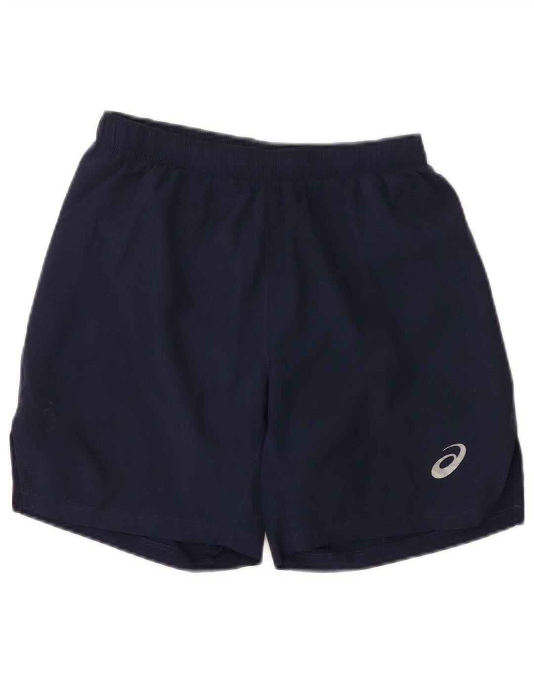 Asics Short de Sport Homme XS Bleu Marine Polyester