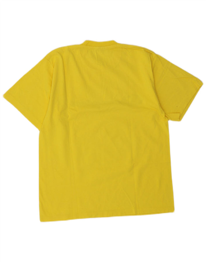 Champion T-Shirt Graphique Homme Jaune Moyen