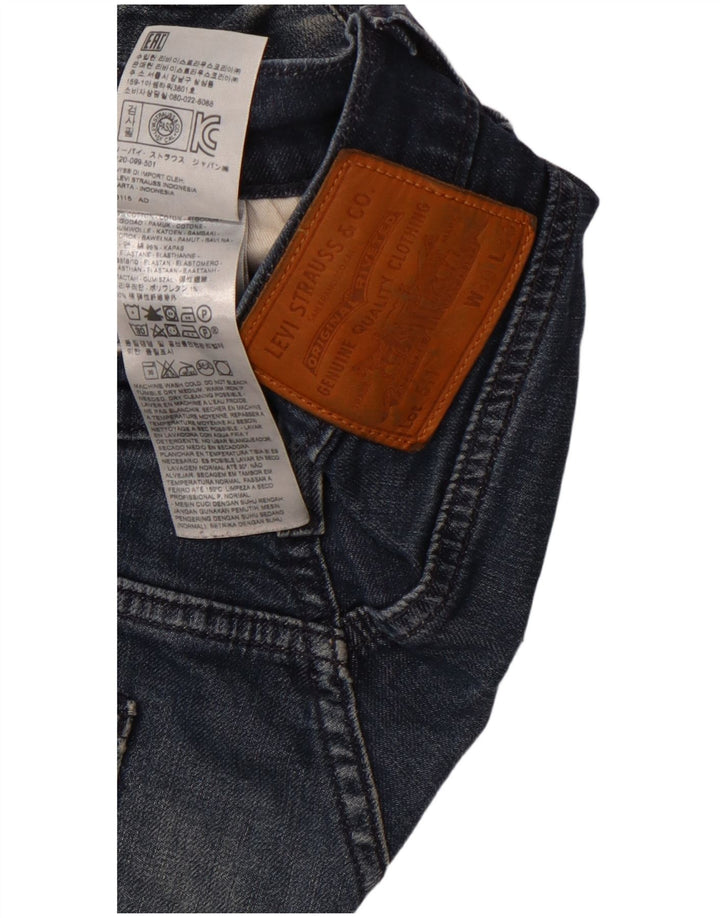 LEVI'S Jean Slim 511 Homme W30 L30 Bleu Marine Coton