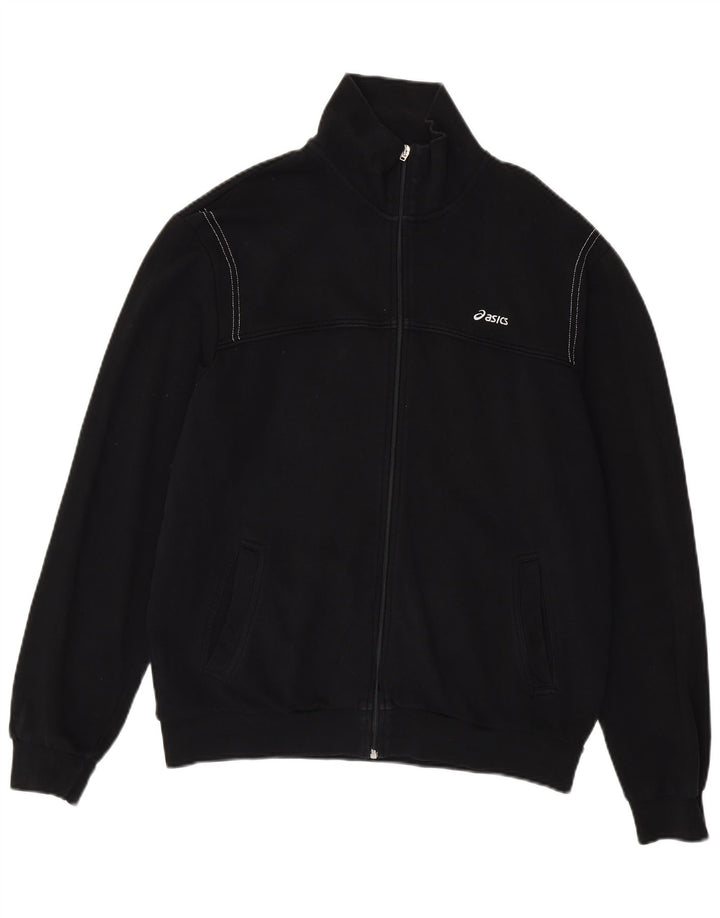 ASICS Veste de survêtement pour homme Taille L Noir