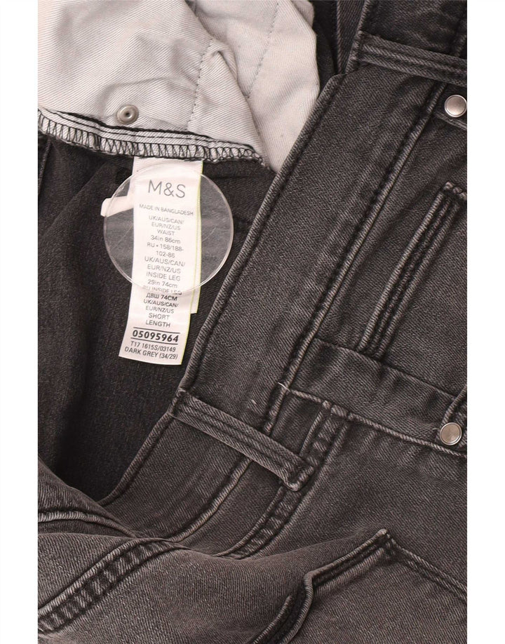 Marks & Spencer Jean Slim Homme W34 L29 Gris Coton
