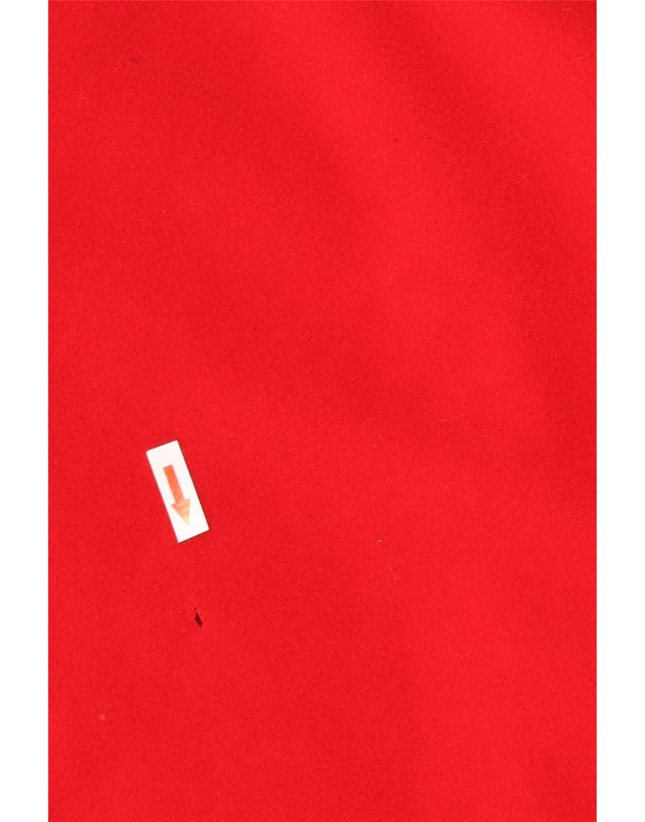 Manteau Poncho Femme Vintage Taille Unique Rouge