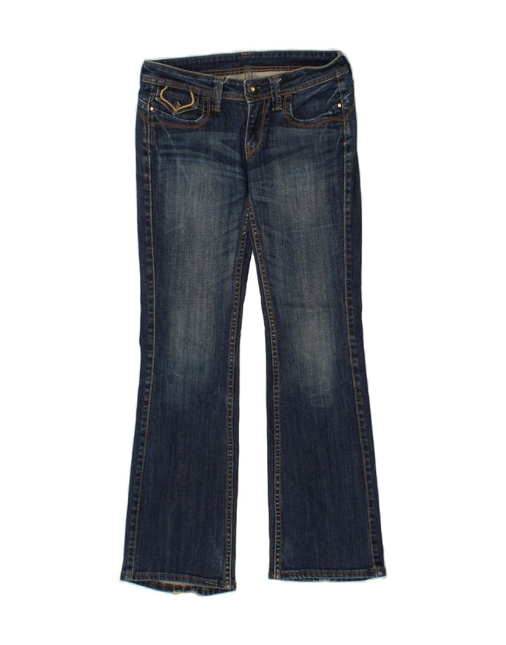 WRANGLER Jean Bootcut Femme W30 L30 Bleu Marine