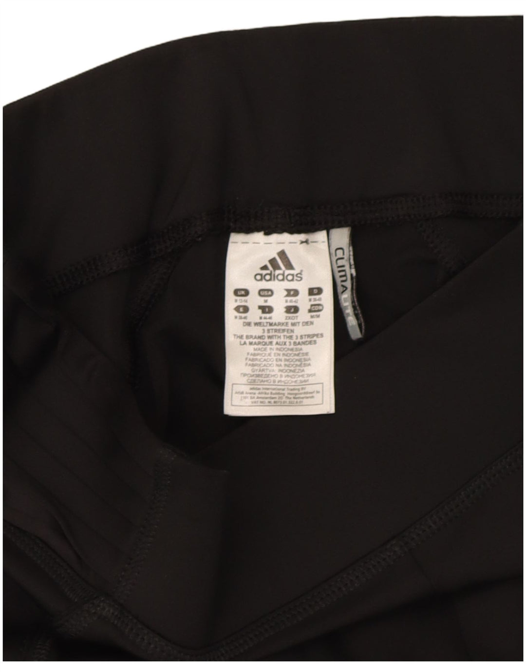 Adidas Pantalon de survêtement pour femme UK 12/14 Medium Noir Polyester