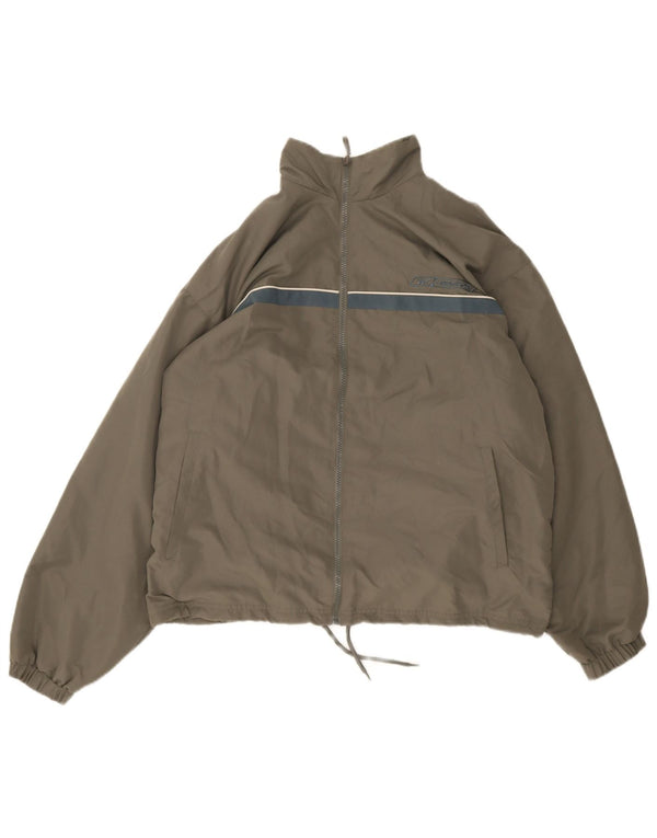 Reebok Veste de Survêtement Homme Vert Moyen Colourblock Polyester