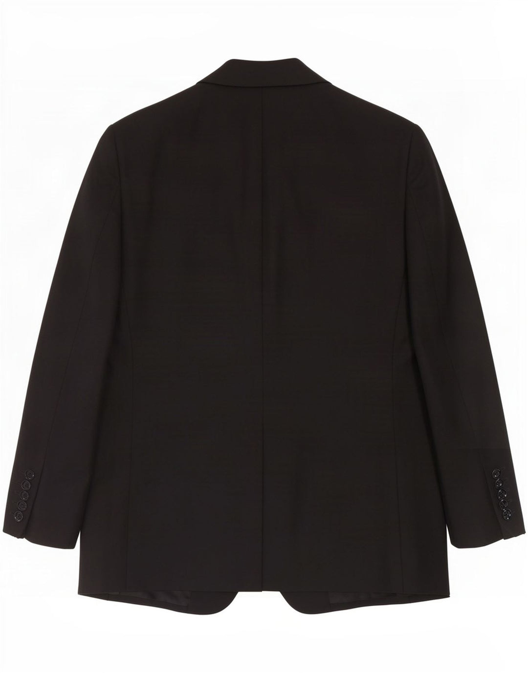 Trussardi Veste Blazer 2 Boutons Homme IT 52 XL Laine Noir