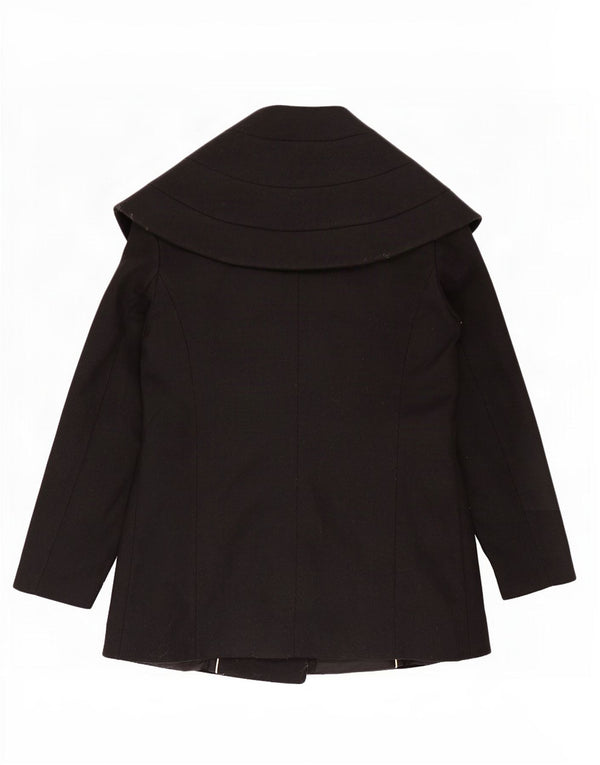 Guess By Marciano Veste Blazer 1 Bouton Femme IT 46 Large Laine Noire