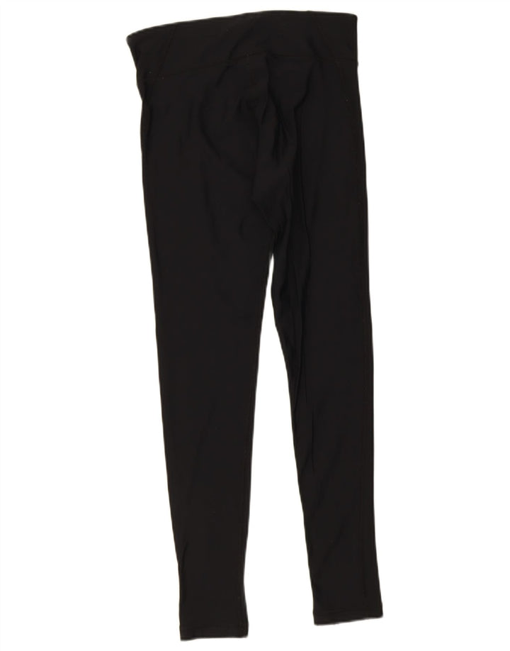 Under Armour Leggings Femme UK 10 Petit Nylon Noir