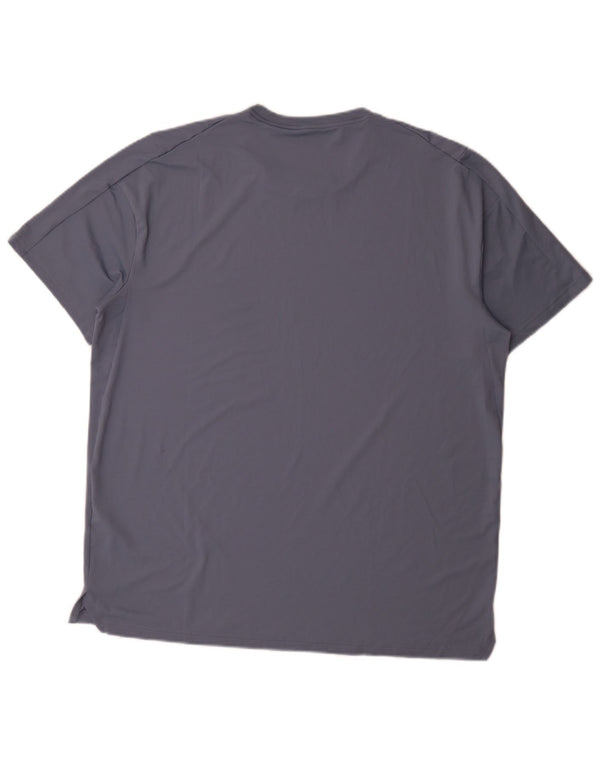 Nike Hommes Dri Fit T-Shirt Haut Grand Bleu Polyester