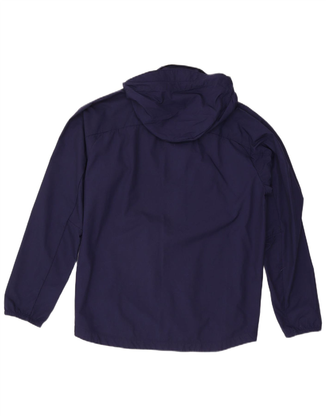 Puma Veste de pluie à capuche pour homme UK 38 Bleu marine moyen Nylon