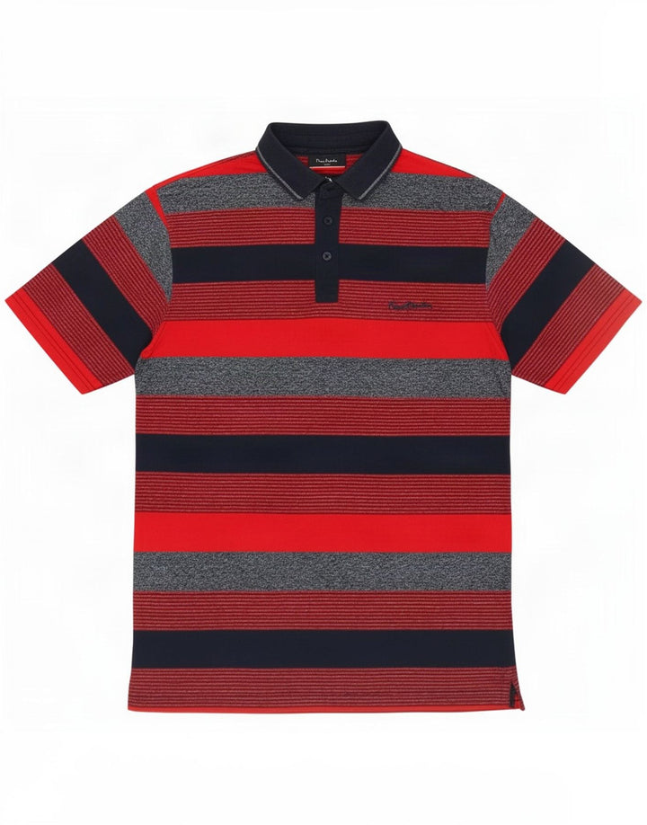Polo Regular Fit Homme Pierre Cardin Rayé Multicolore Moyen