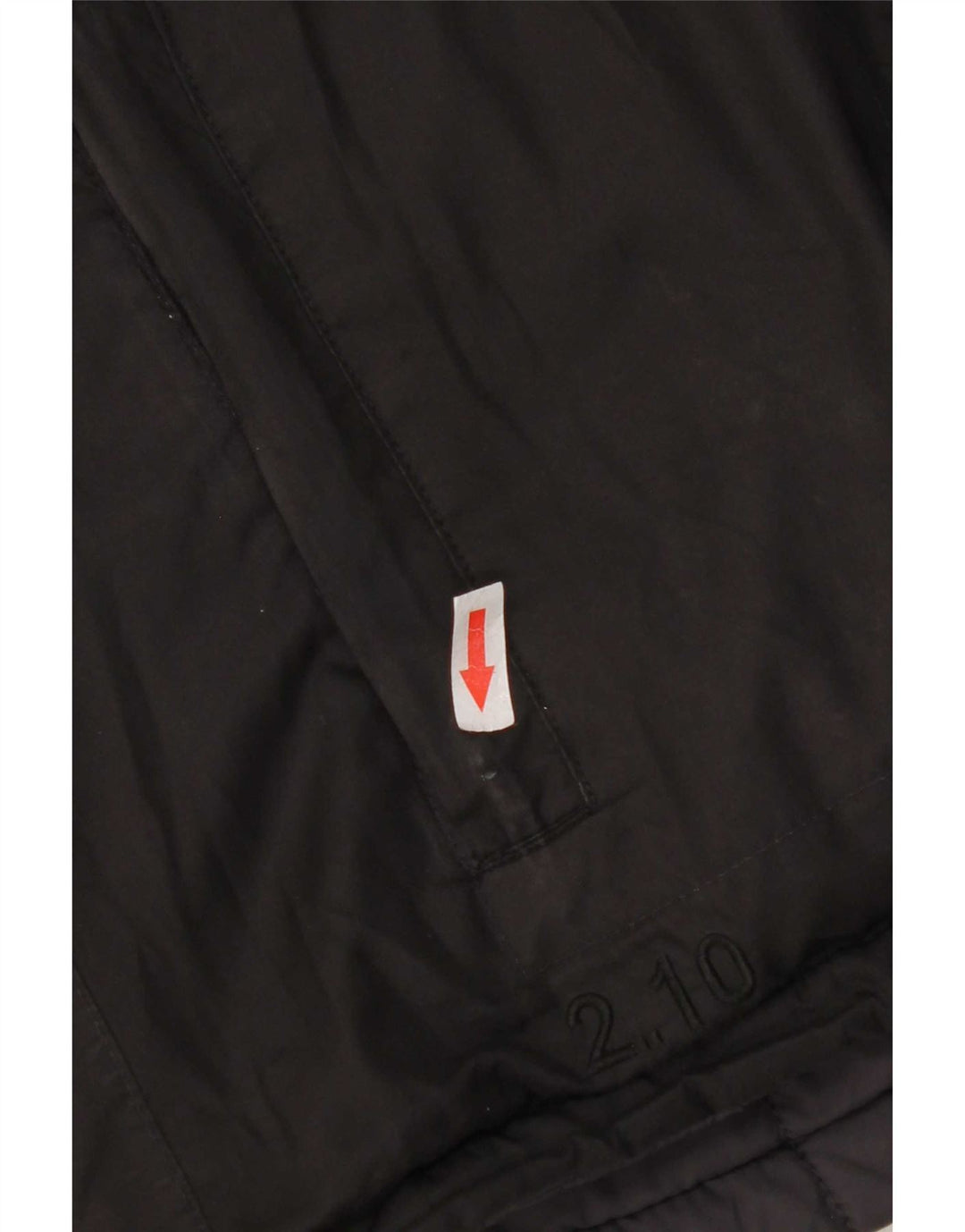 North Sails Veste matelassée réversible à capuche pour homme UK 36 Small Noir
