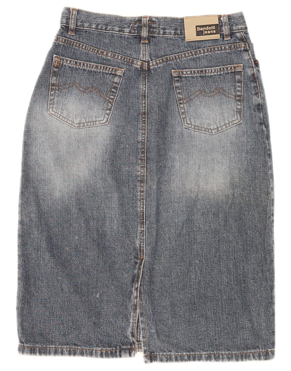 Bandolli Jupe en jean pour femme EU 40 Medium W26 Bleu Coton