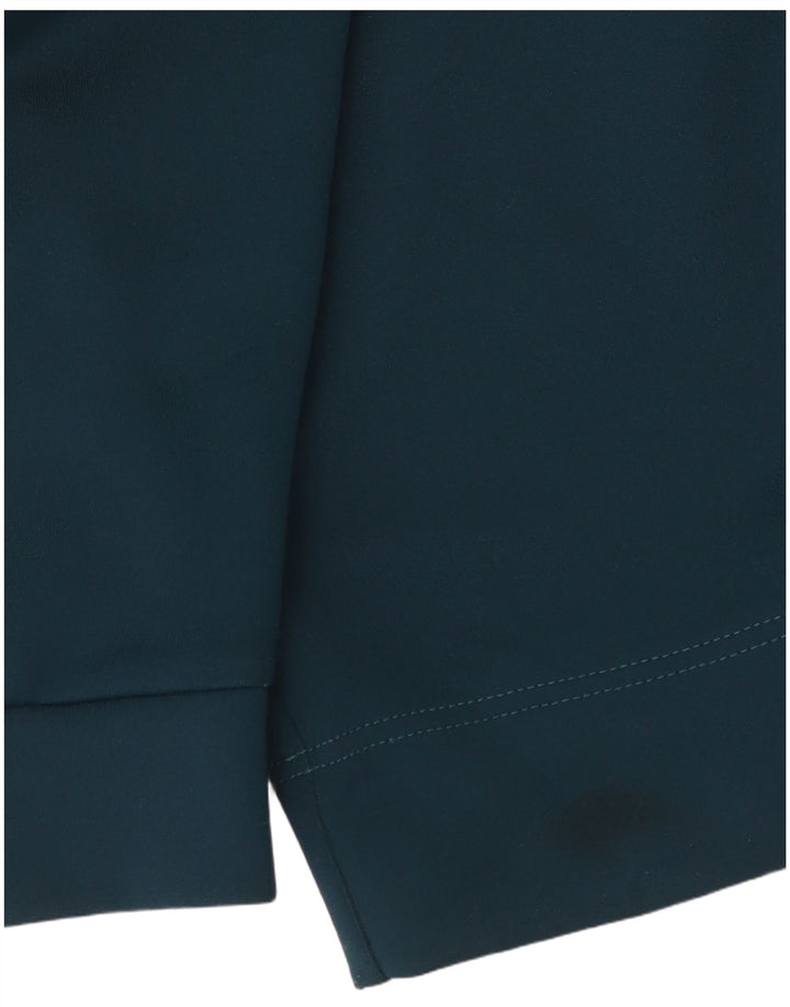 GATTINONI Sweat-shirt graphique pour femme UK 14 Grand Bleu Polyester