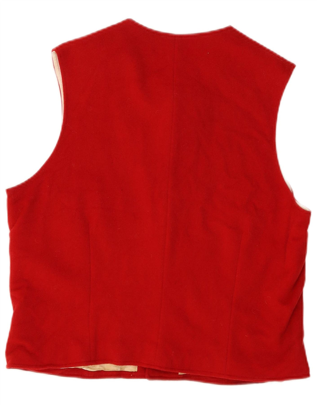 gilet femme vintage UK 14 Rouge moyen