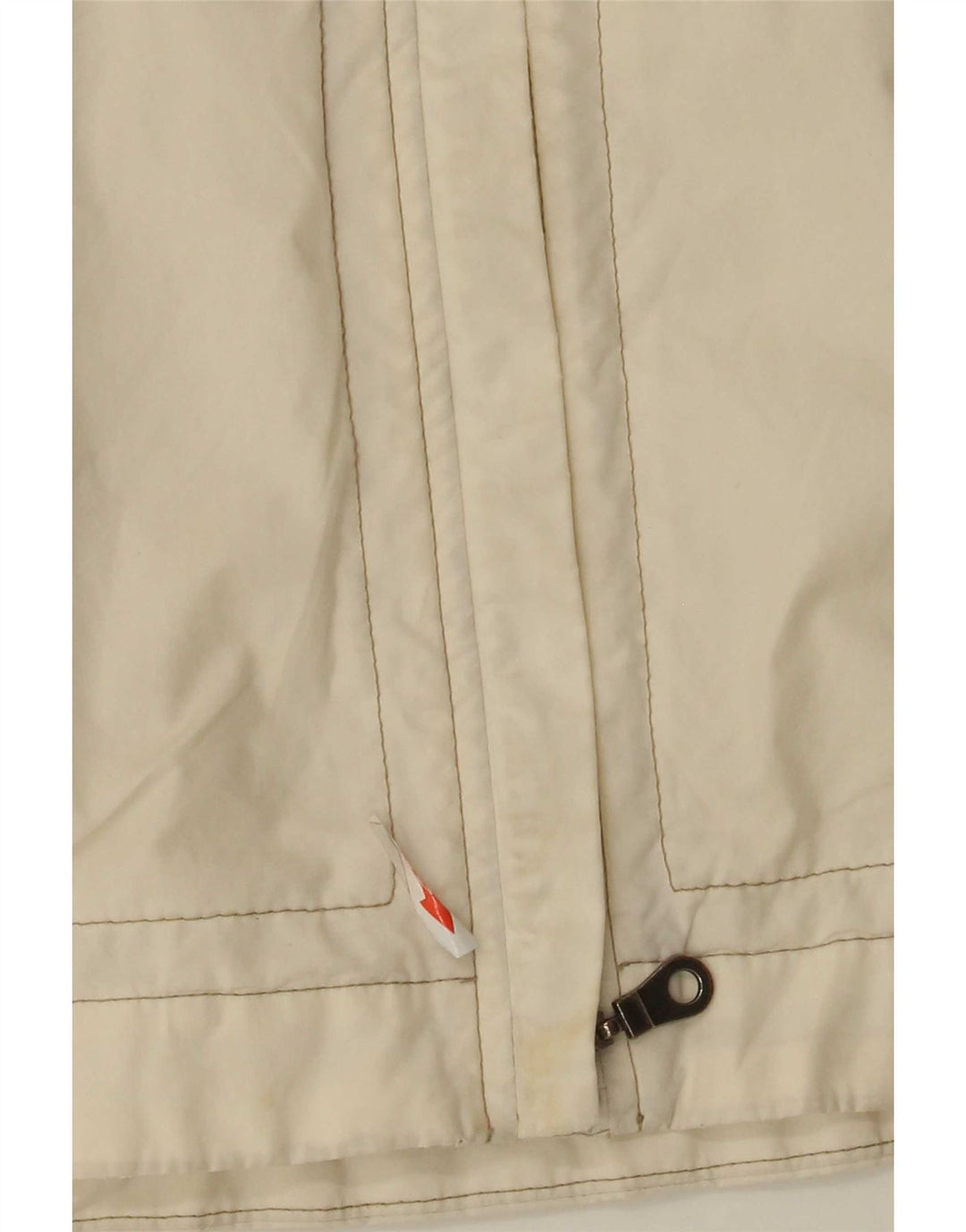Murphy & Nye Veste bomber à capuche pour femme UK 10 Petit coton blanc cassé
