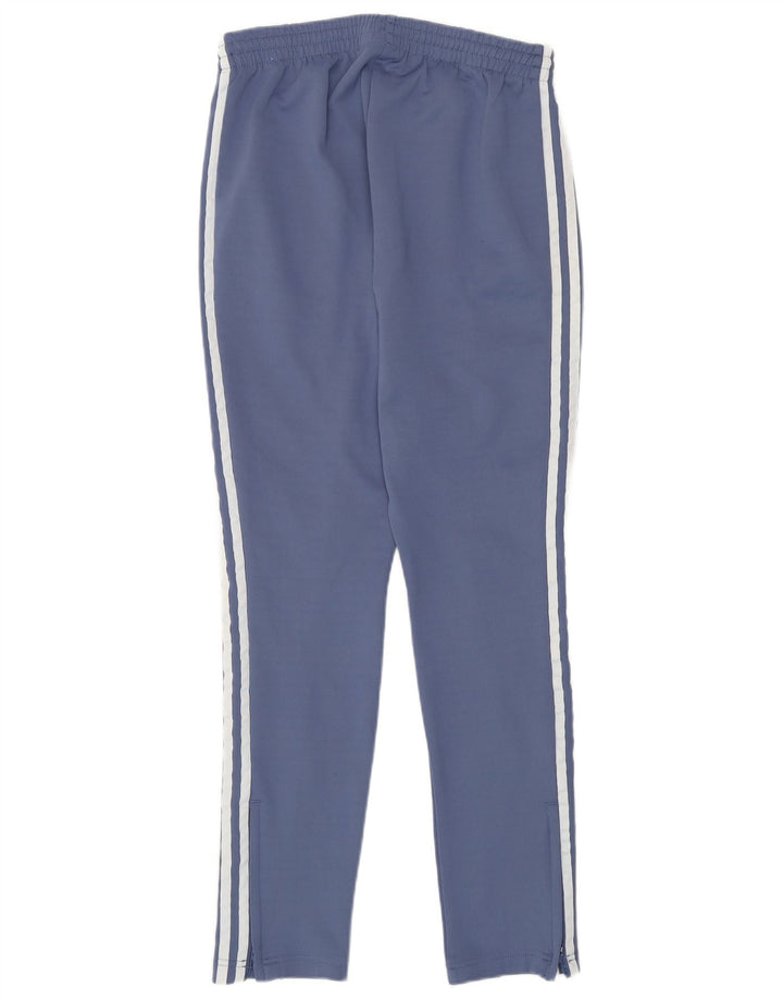 ADIDAS Pantalon de survêtement pour femme UK 12 Bleu moyen Polyester