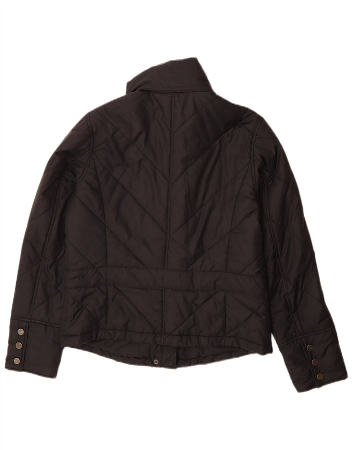 Tommy Hilfiger Veste matelassée pour femme UK 16 Large Noir Polyester