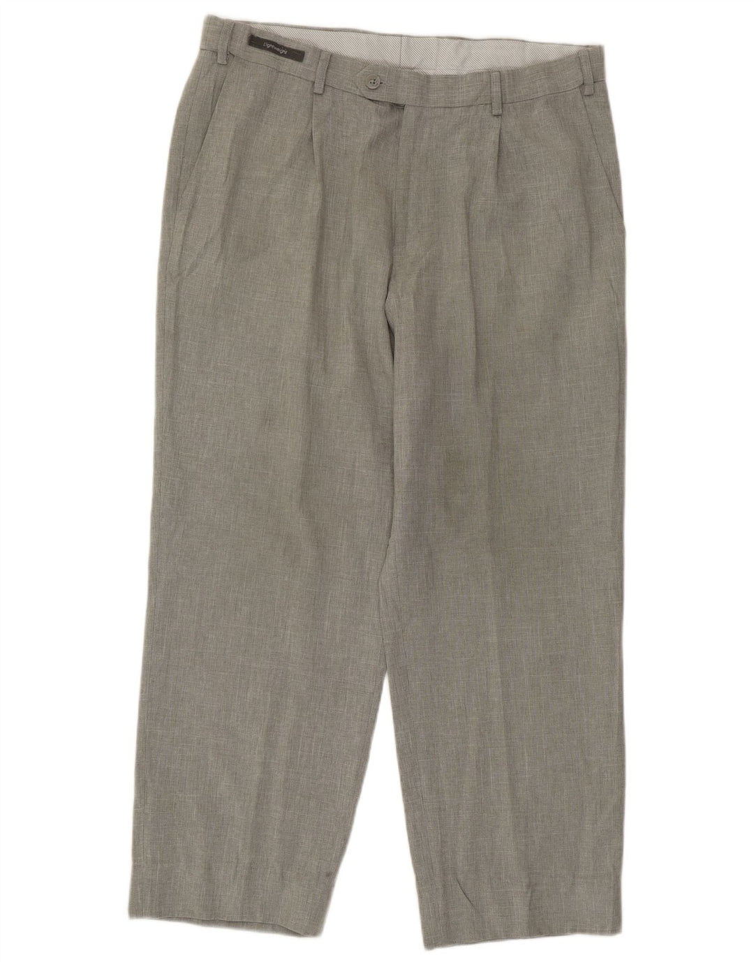 Marks & Spencer Pantalon de costume pour homme W32 L29 Gris Polyester