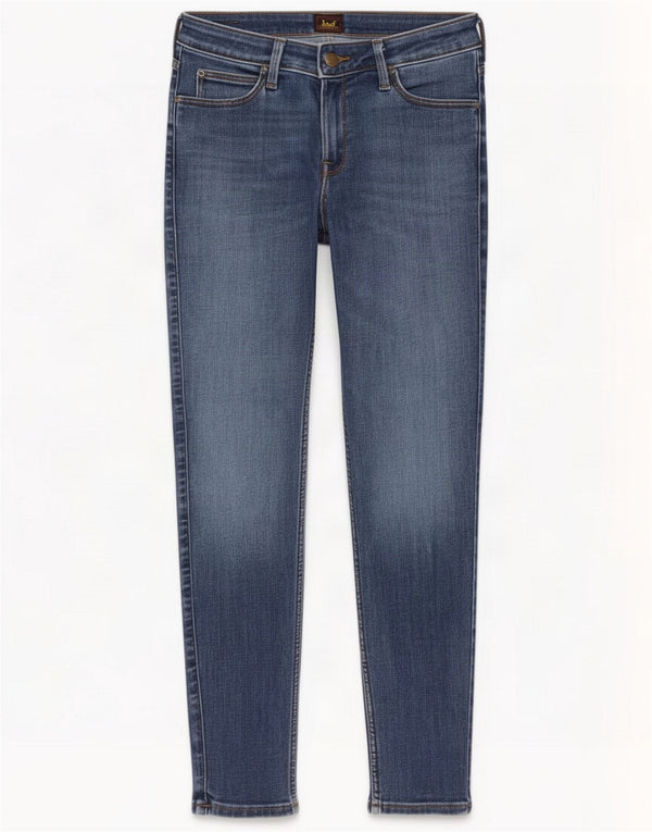 Lee Womens Scarlett Skinny Jeans W29 L31 Bleu Coton