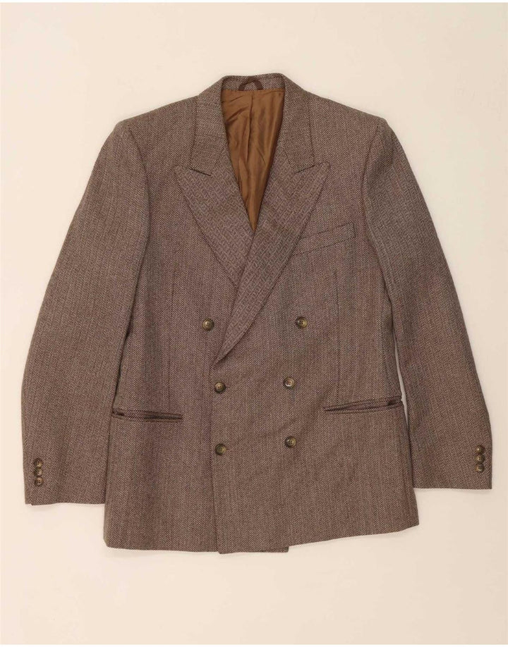 Cantarelli Ensemble 2 pièces pour homme IT 50 Large W31 L27 Marron à chevrons