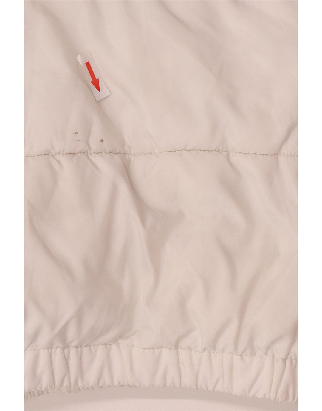 Kappa Veste matelassée pour homme UK 40 Large Blanc Colorblock Polyester