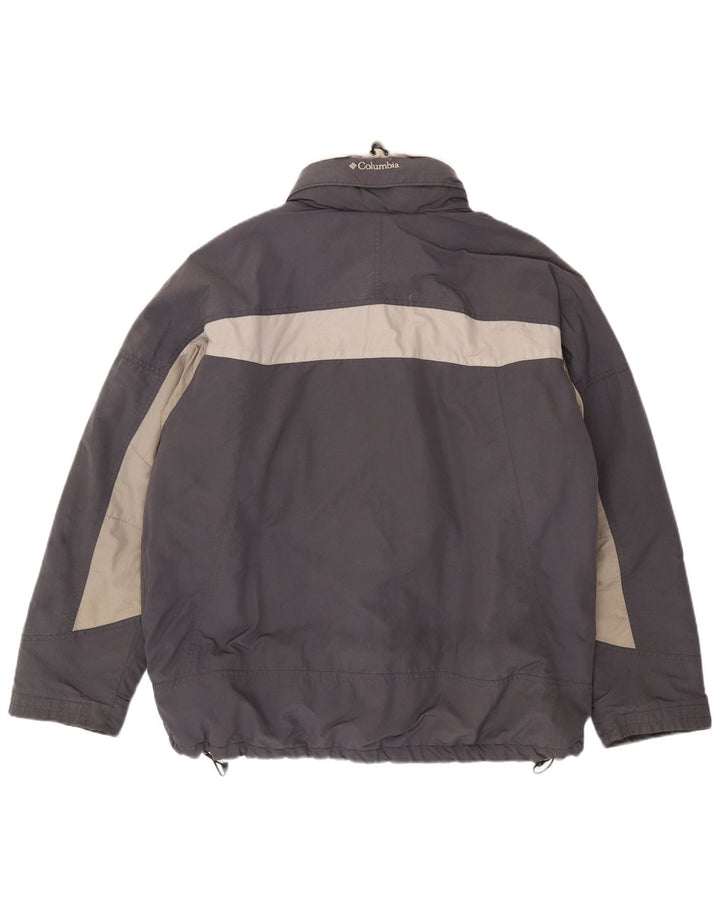 Columbia Veste coupe-vent pour homme UK 42 XL Gris Colorblock
