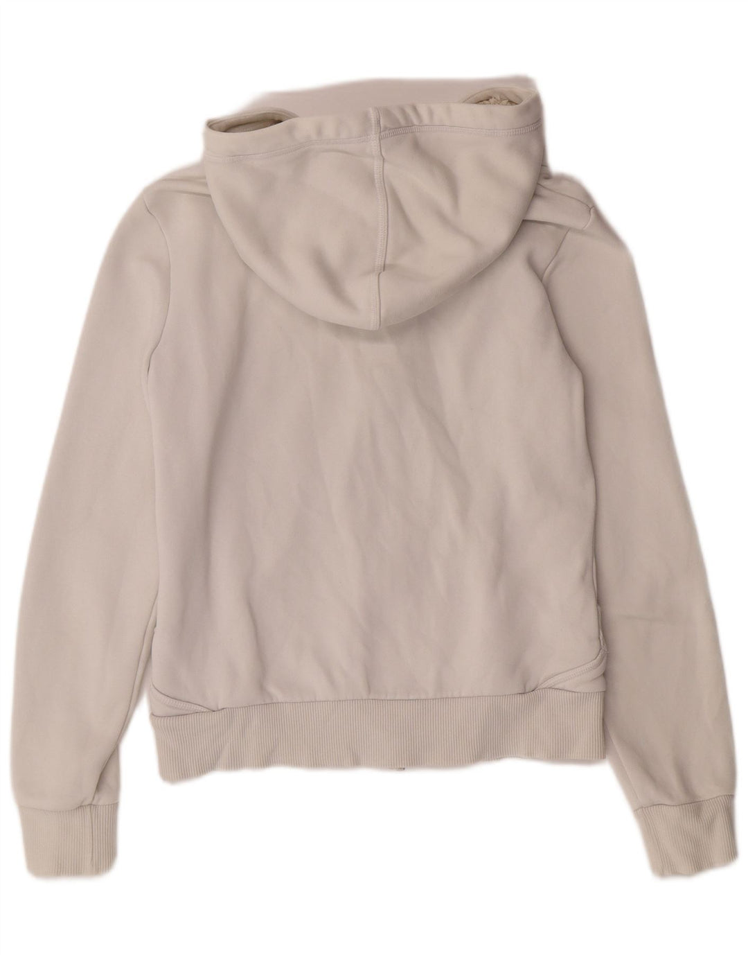 PUMA Pull à capuche zippé pour femme UK 10 Small Blanc