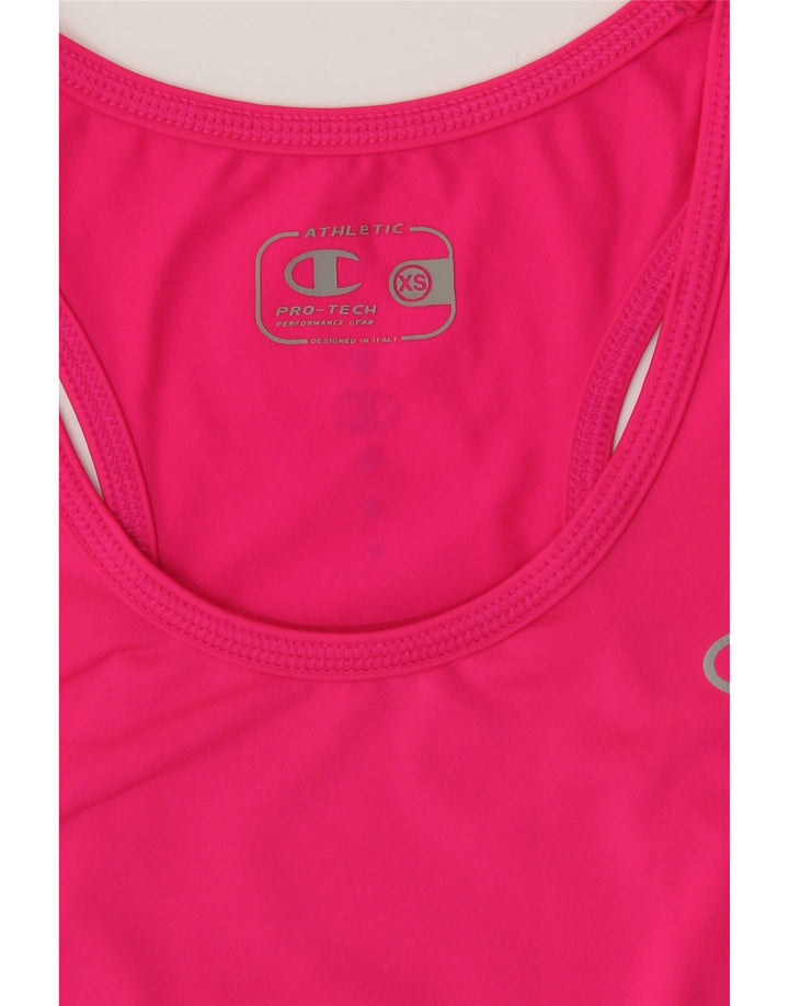 Champion Débardeur Femme UK 4 XS Rose