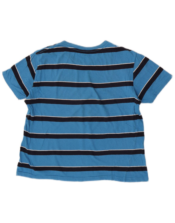 Tommy Hilfiger T-Shirt Garçon 12-13 ans Bleu Moyen Rayé Coton