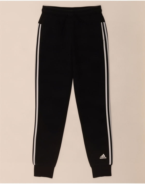 Adidas Pantalon de survêtement pour femme Joggers UK 8/10 Petit Noir