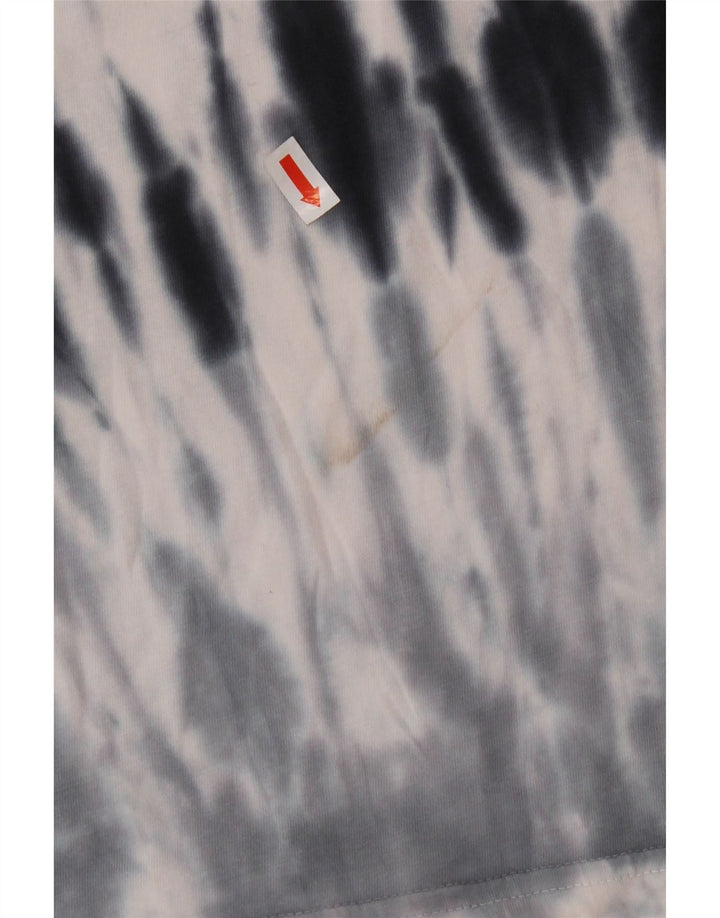 UMBRO T-shirt graphique pour garçon 15-16 ans 2XL Gris Tie Dye Coton