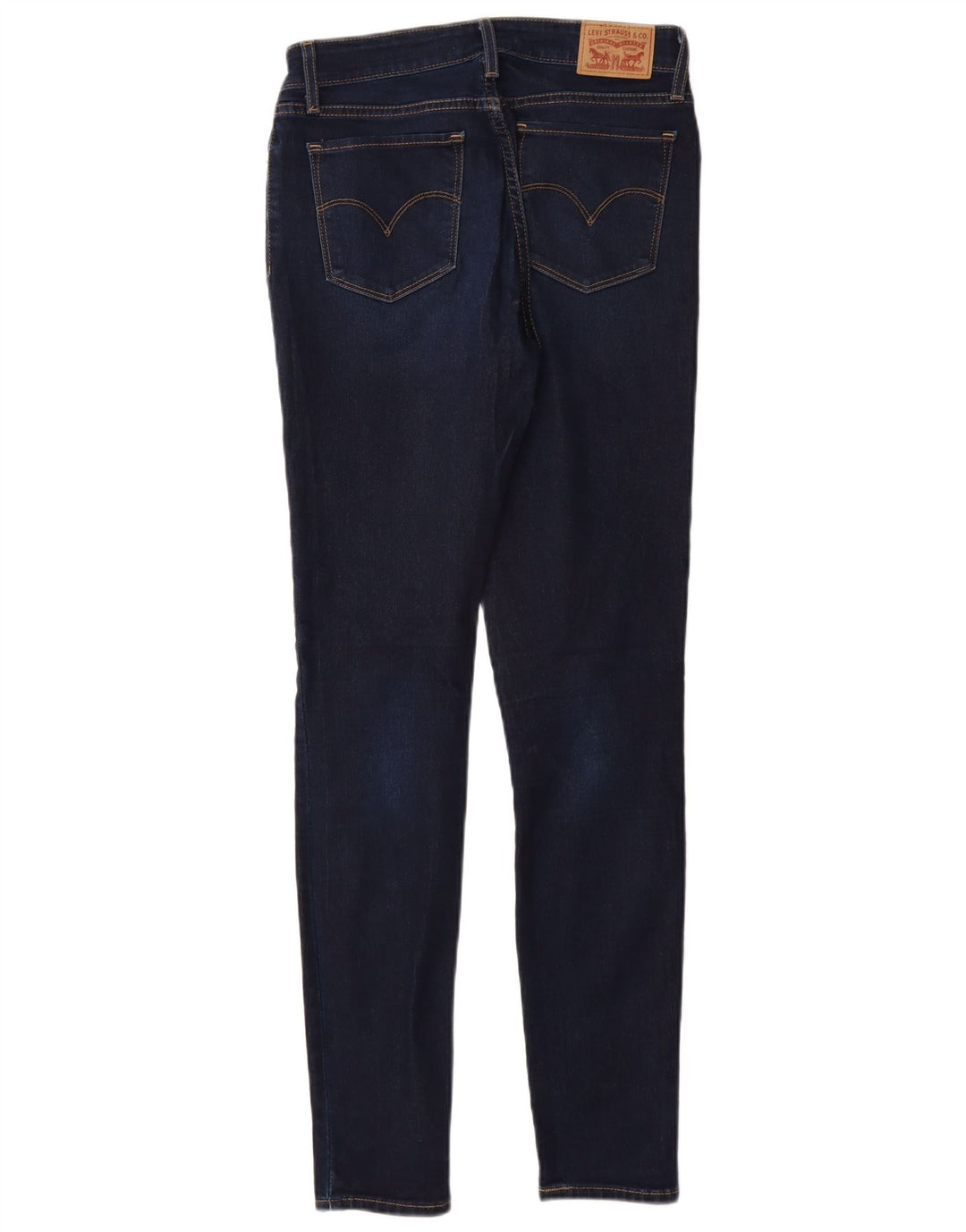 Levi's Jean Skinny 711 Femme W27 L32 Bleu Marine Coton