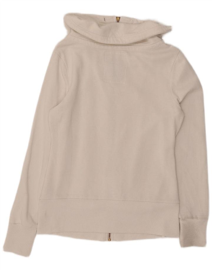 Guess Veste de survêtement pour femme UK 18 XL Blanc Coton