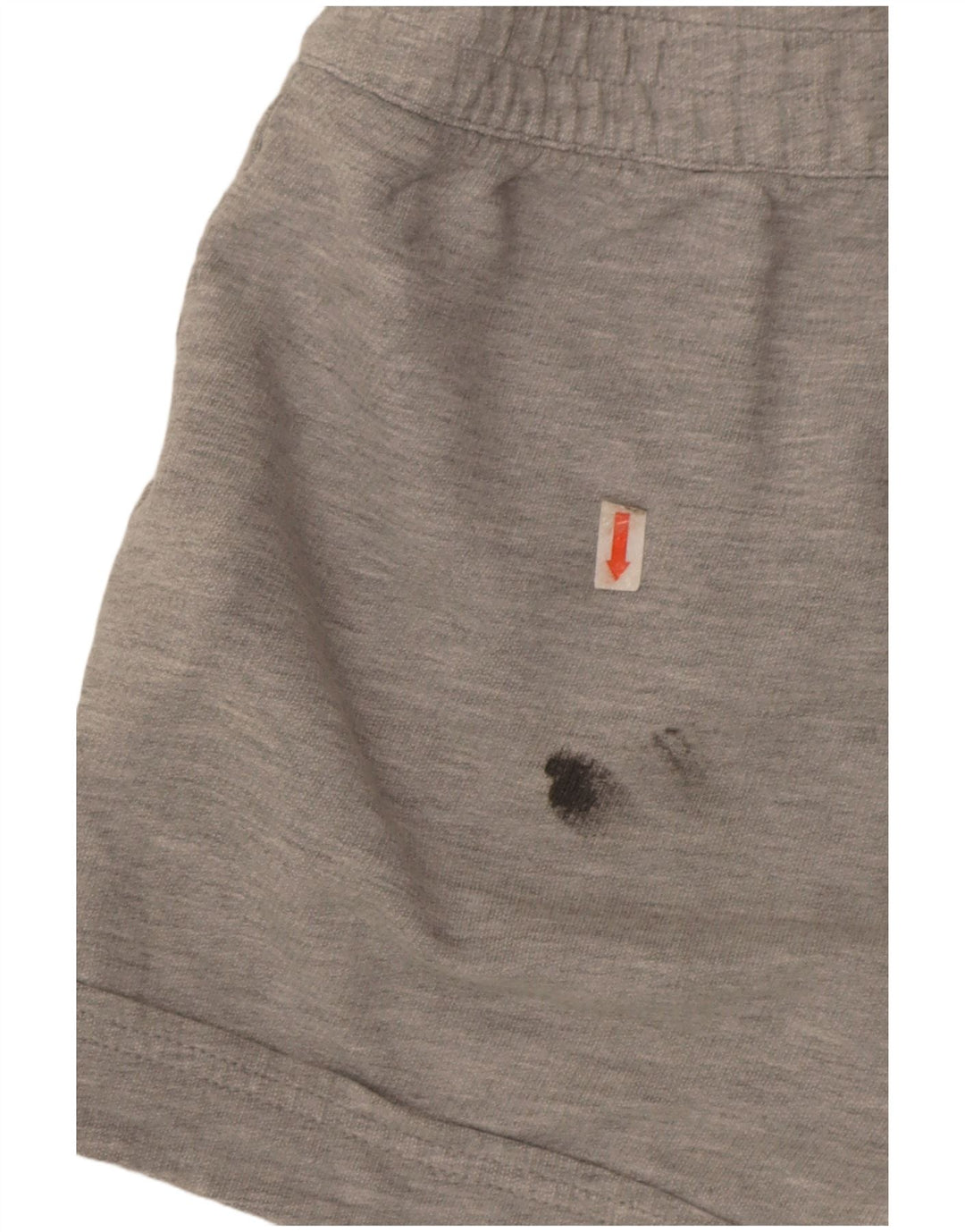 Adidas Short de sport pour femme UK 12 Gris moyen en coton