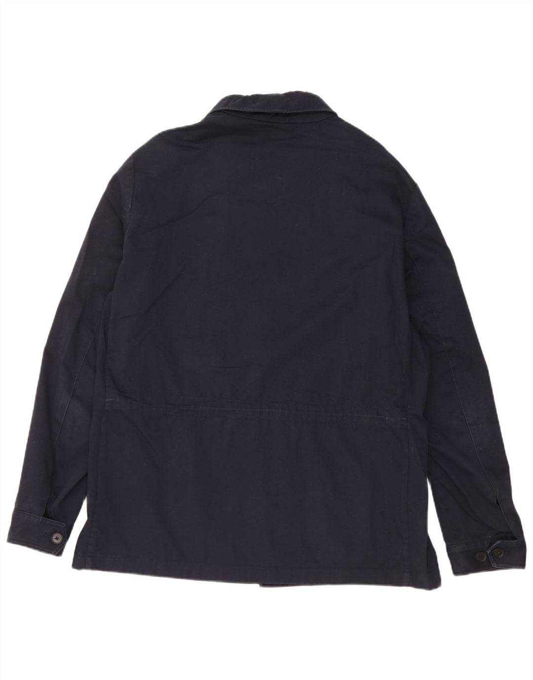 Massimo Dutti Veste utilitaire pour homme UK 40 Large Bleu Marine Coton