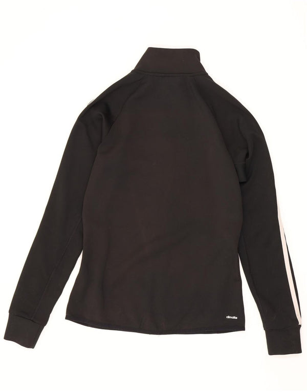 Adidas Climalite Survêtement Top Veste UK 4/6 XS Noir Polyester