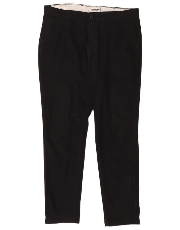 Jack & Jones Pantalon Chino Slim Fit Homme W34 L32 Noir