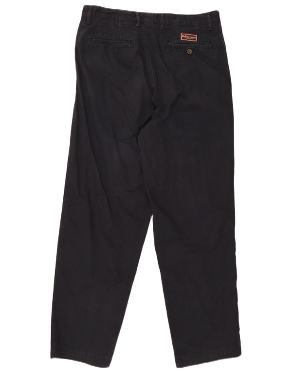 Marlboro Classics Pantalon Chino Droit Homme EU 52 XL W38 L31 Bleu Marine