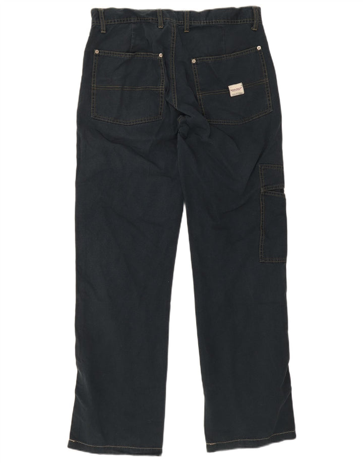 Woolrich Jean droit homme W32 L32 bleu marine coton